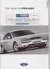 Ford Mondeo Autoprospekt Januar 2001