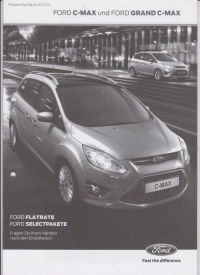 Ford Focus C Max Preisliste 2011