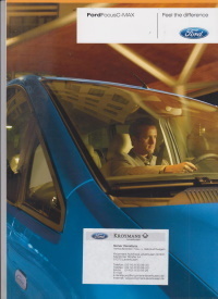 Ford Focus C Max Prospekt   2006 Archiv