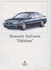 Renault Safrane Edition Prospekt 1995