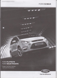 Ford S Max Preisliste 2011