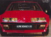 Renault Alpine A 310  V6 Prospekt