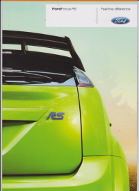Ford Focus RS Prospekt Dezember 2008