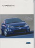 Ford Focus RS Autoprospekt 2002