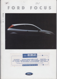 Ford Focus Prospekt 1998