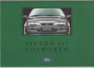 Ford Sierra Cosworth 1989  Prospekt