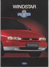 Ford Windstar unlimited 1996  Prospekt