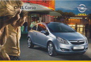 Opel Corsa Prospekt 2007