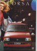Opel Corsa Prospekt 1988 + Technik