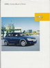 Rarität Opel Corsa Prospekt intern  2002