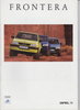 Werbeprospekt Opel Frontera 1998