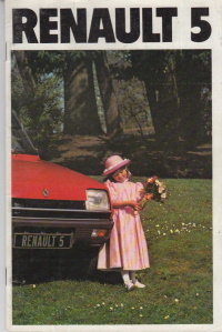 Renault 5 Prospekt Broschüre