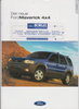Ford Maverick  Autoprospekt 2000