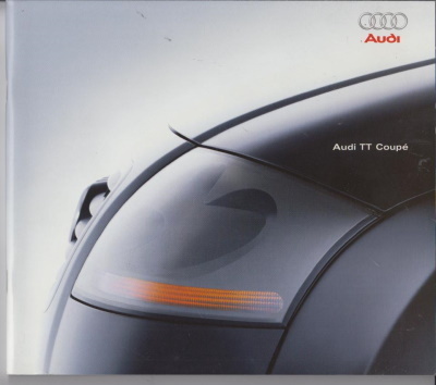 Fahrfreude: Audi TT Coupe Autoprospekt 1998