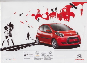 Citroen C1 Autoprospekt 2010