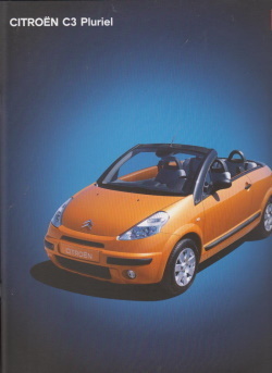 Citroen C3 Pluriel 2002  Prospekt