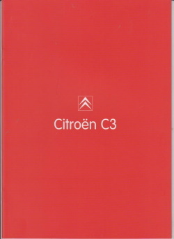 Citroen C3 Autoprospekt 2002