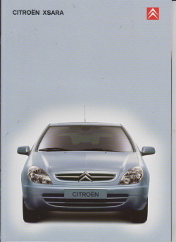 Citroen Xsara Autoprospekt 2001