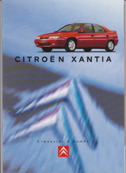 Citroen Xantia Auto-Prospekt 1996