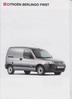 Citroen Berlingo First  Prospekt 2008