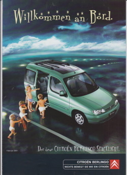 Citroen Berlingo Spacelight Prospekt  2001 -16190