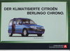 Citroen Berlingo Chrono Autoprospekt