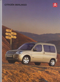 Citroen Berlingo Autoprospekt 2003
