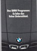 BMW PKW  Programm 1979 Autoprospekt