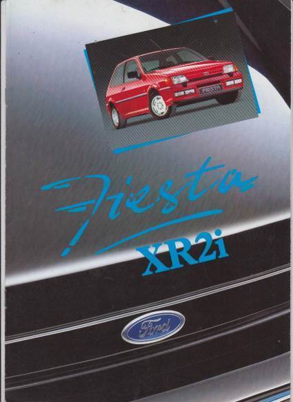 Ford Fiesta XR2i Prospekt Finnland