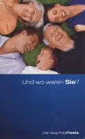 Ford Fiesta Prospekt Kleinformat