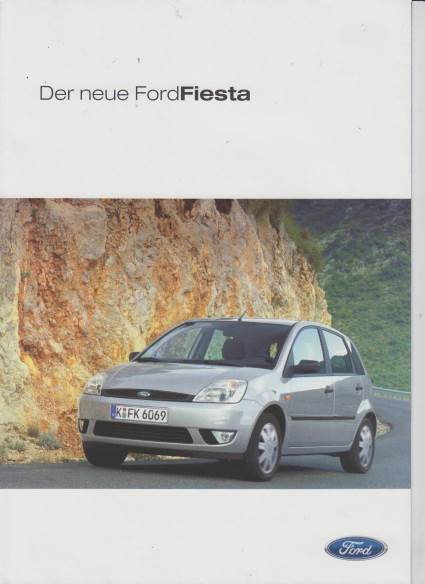 Der neue Ford Fiesta 2002 Prospekt
