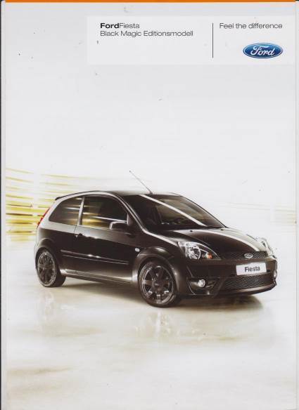 Ford Fiesta Black Magic Prospekt 2006