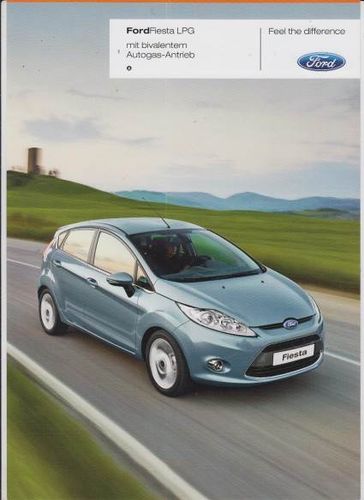 Ford Fiesta LPG 2010 Prospekt