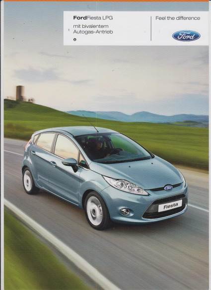 Ford Fiesta LPG 2010 Prospekt