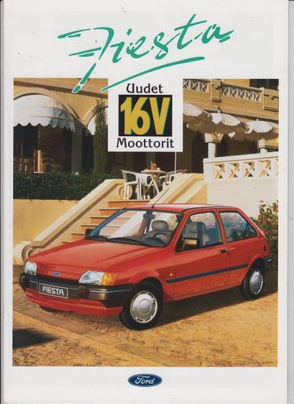 Ford Fiesta 16V Prospekt Finnland