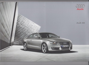 Audi A5 Autoprospekt 2008