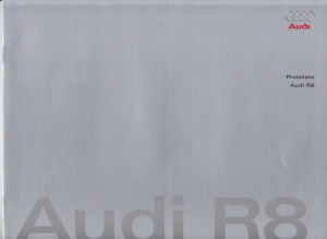 Audi R8 Preisliste 2007