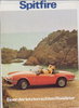 Triumph Spitfire alter Autoprospekt 1979