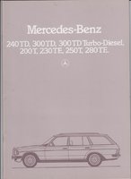 Mercedes W123 T  Prospekt 1981