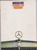 Mercedes PKW  Prospekt 1968  englisch