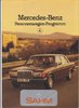 Das Mercedes PKW  Autoprospekt 1982