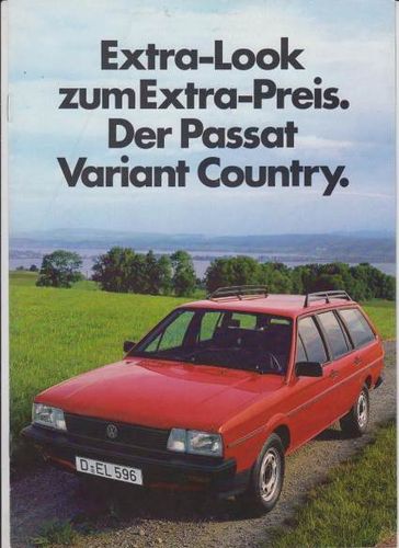 VW Passat Variant Country  Prospekt 1984