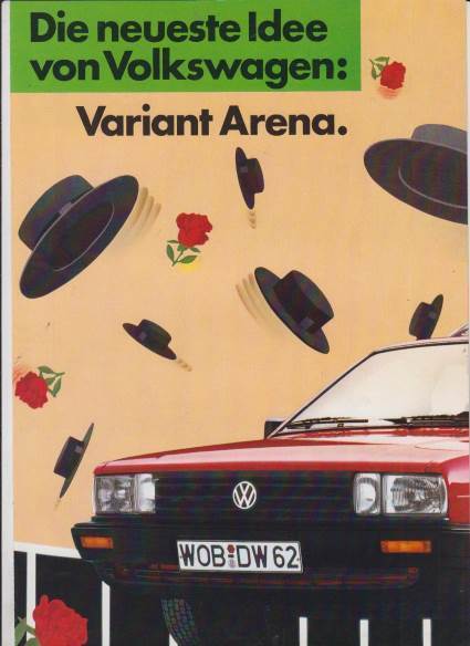 VW Passat Variant Arena Prospekt 1985