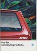 VW  Polo Fox Saturday Night Prospekt 1985
