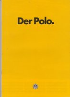 VW  Polo Prospekt 1985
