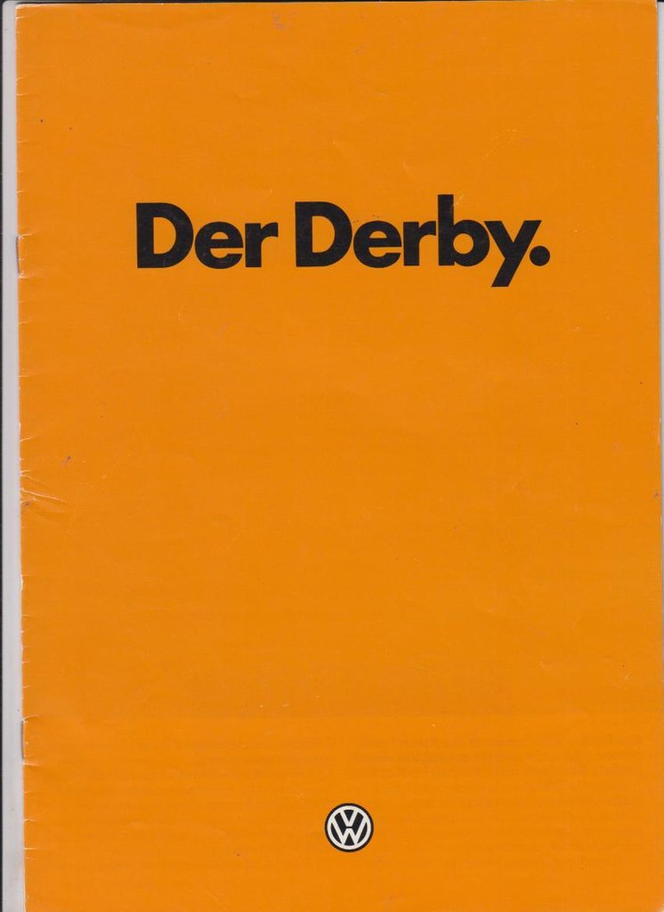 VW Derby Prospekt 1980