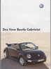 VW  Beetle Cabriolet  Prospekt 2003