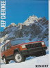 Renault Jeep Cherokee Prospekt 1986