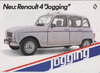 Renault 4 Jogging  Prospekt