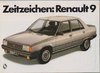 Renault 9 Prospekt Zeitzeichen